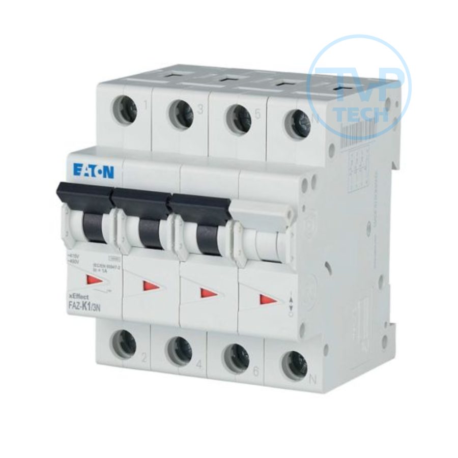 FAZ-B6/4 MCB FAZ 3P 6A Eaton