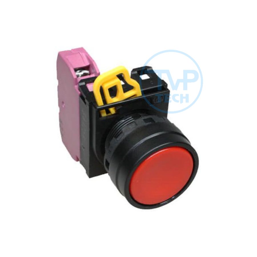 Nút nhấn giữ IDEC YW1B-A1E01R 1NC 22mm (Đỏ)