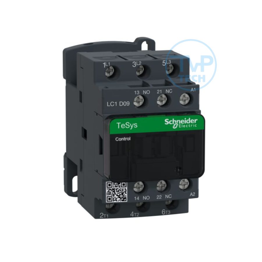 Contactor Schneider LC1D09B7 9A 1NO+1NC 4kW 24VAC