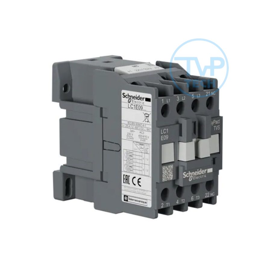 Contactor Schneider LC1E0901M5 9A 1NC 220V