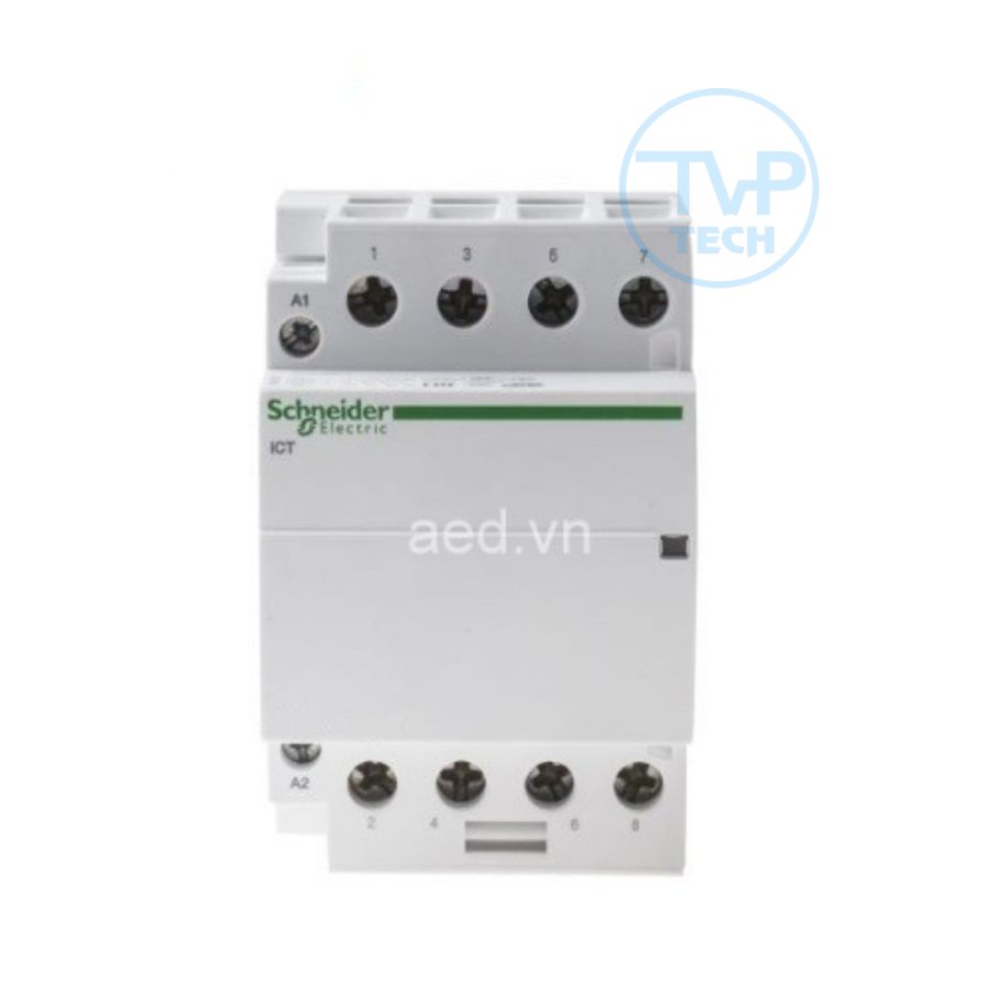 Contactor Schneider A9C20838 25A 2NO+2NC 4P 220V