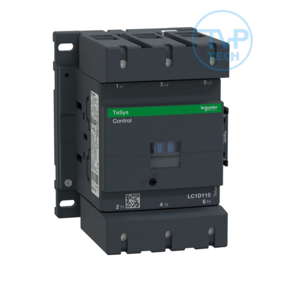 Contactor Schneider LC1D115E7 115A 1NO+1NC 48V